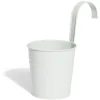 Cache pot à suspendre métal blanc Ø10cm < Gifi Online