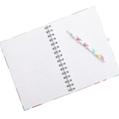 Cadeau merci pour cette année carnet avec stylo 17x22cm (3 modèles)
