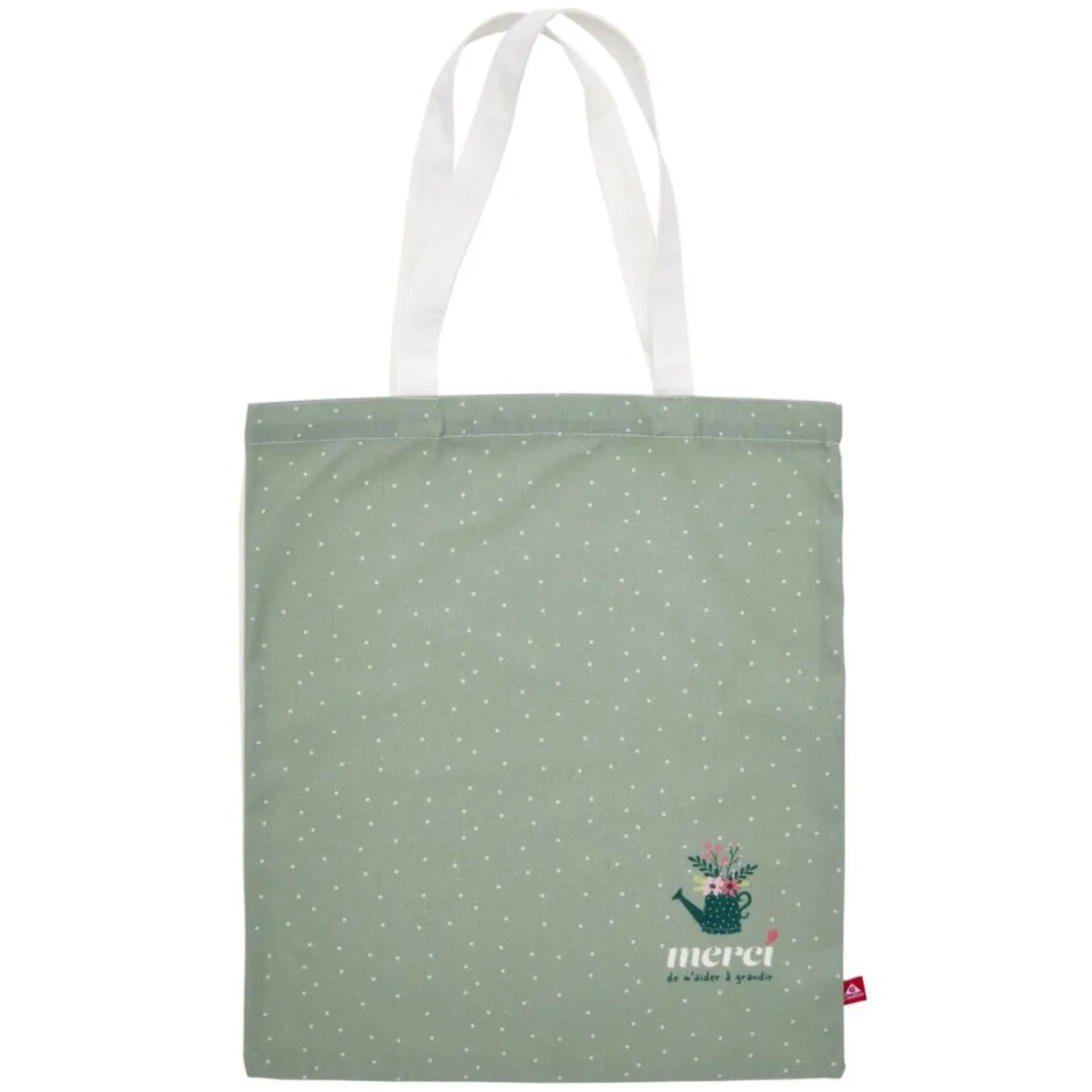 Cadeau merci pour cette année sac tote bag polycoton imprimé 34x39cm (3 modèles) < Gifi