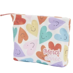 Cadeau merci pour cette année trousse à cosmétiques 15x20cm (3 modèles)