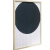 Cadre décoratif en bois MDF et papier 30x40cm (2 modèles)