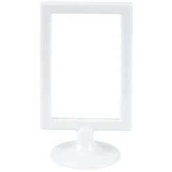 Cadre photo blanc double face 12xH21.5cm pour photo 10x15cm < Gifi Hot