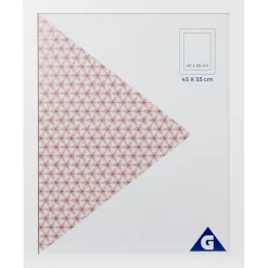 Cadre photo blanc 1 vue 40 x 50 cm < Gifi Discount