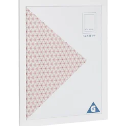 Cadre photo blanc 1 vue 40 x 50 cm < Gifi Discount