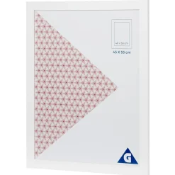 Cadre photo blanc 1 vue 40 x 50 cm < Gifi Discount