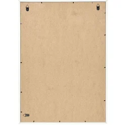 Cadre photo bois blanc 50x70cm pour photo 40x50cm
