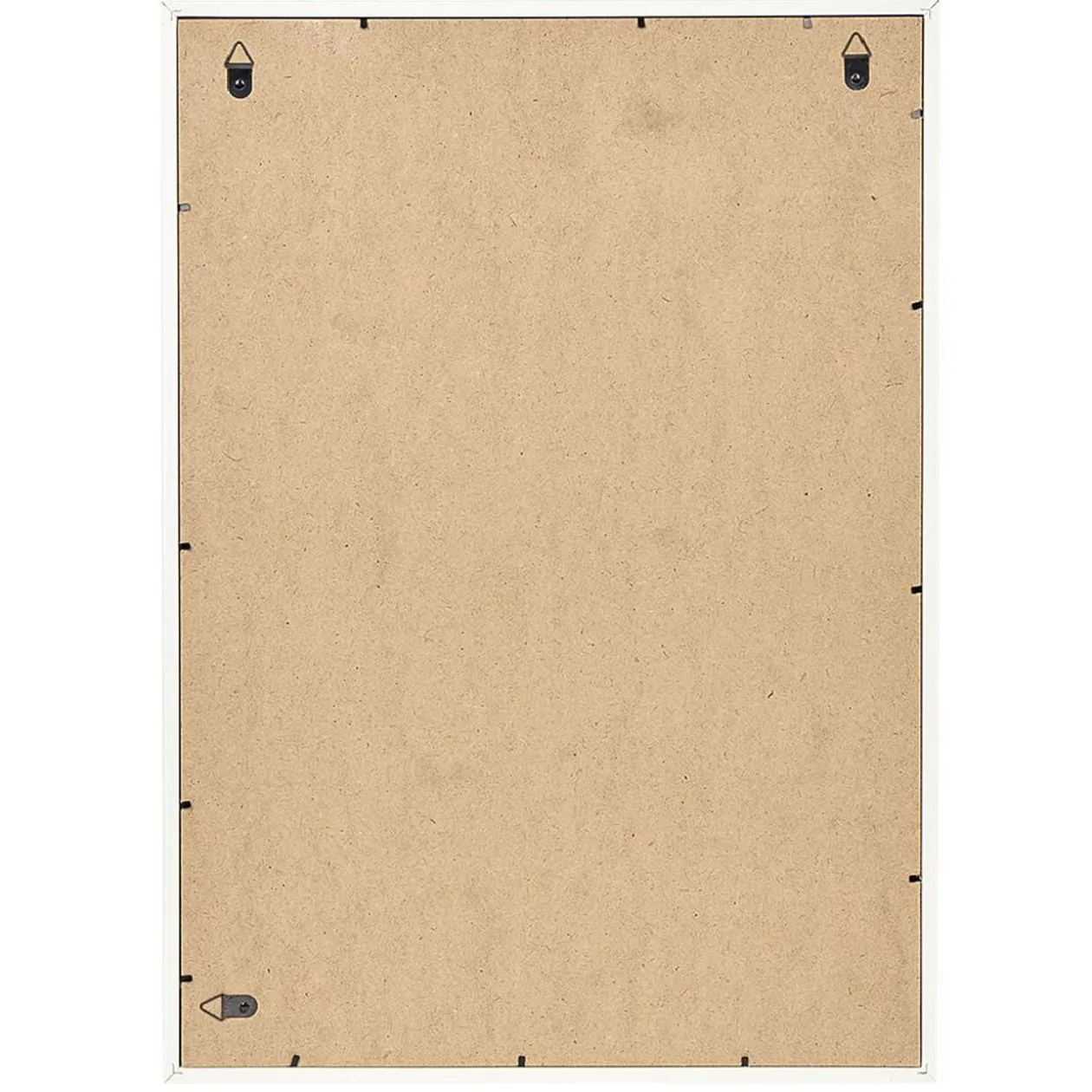 Cadre photo bois blanc 50x70cm pour photo 40x50cm
