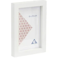 Cadre photo bois blanc 10x15cm pour photo 9x13cm < Gifi Clearance