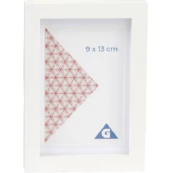 Cadre photo bois blanc 10x15cm pour photo 9x13cm < Gifi Clearance