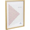 Cadre photo bois clair 40x50cm pour photo 30x40cm < Gifi Discount