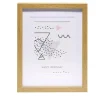 Cadre photo bord bois 20x26cm (2 modèles) < Gifi