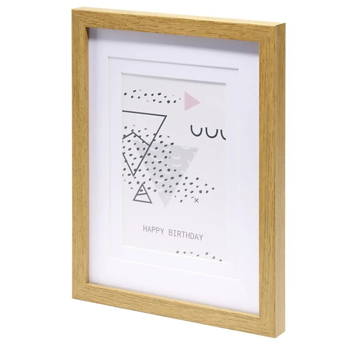 Cadre photo bord bois 20x26cm (2 modèles) < Gifi