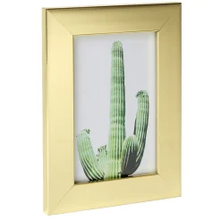 Cadre photo bord doré ou argenté 14xH19cm (2 modèles) < Gifi Hot