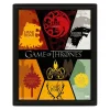 Cadre photo 3D emblèmes Game of Thrones < Gifi