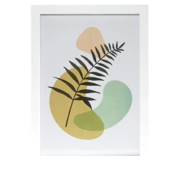 Cadre photo en bois blanc pour photo 23x32cm