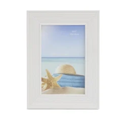 Cadre photo en bois blanc 17x22cm pour photo 13x18cm < Gifi Clearance