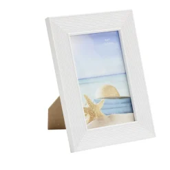 Cadre photo en bois blanc 17x22cm pour photo 13x18cm < Gifi Clearance