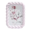 Cadre photo plastique contour torsadé 13x18cm (4 modèles)