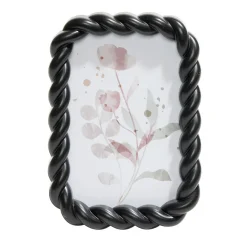 Cadre photo plastique contour torsadé 13x18cm (4 modèles)