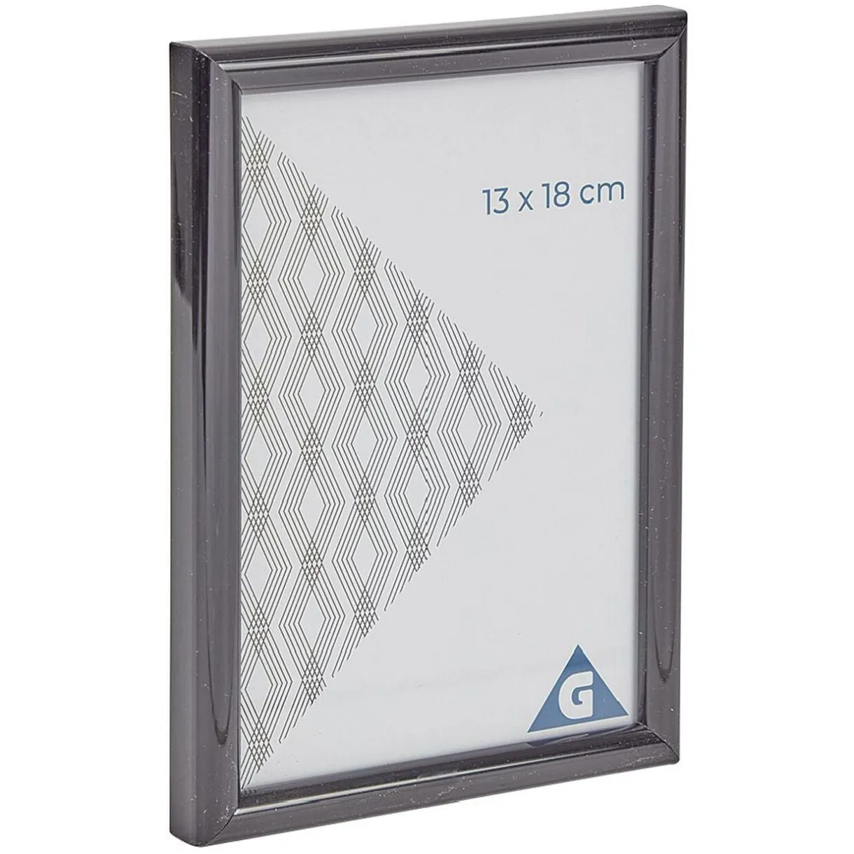 Cadre photo plastique noir 14x19cm pour photo 13x18cm < Gifi Best