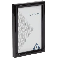 Cadre photo plastique noir 11x16cm pour photo 10x15cm < Gifi Sale