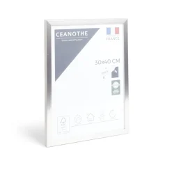 Cadre photo résine gris acier 32,7x42,7cm pour photo 30x40cm < Gifi Clearance