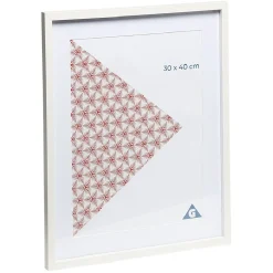 Cadre photo 45x55 blanc en bois < Gifi Best