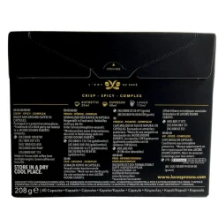 Café capsule L'or Ristretto 40 doses intensité 11