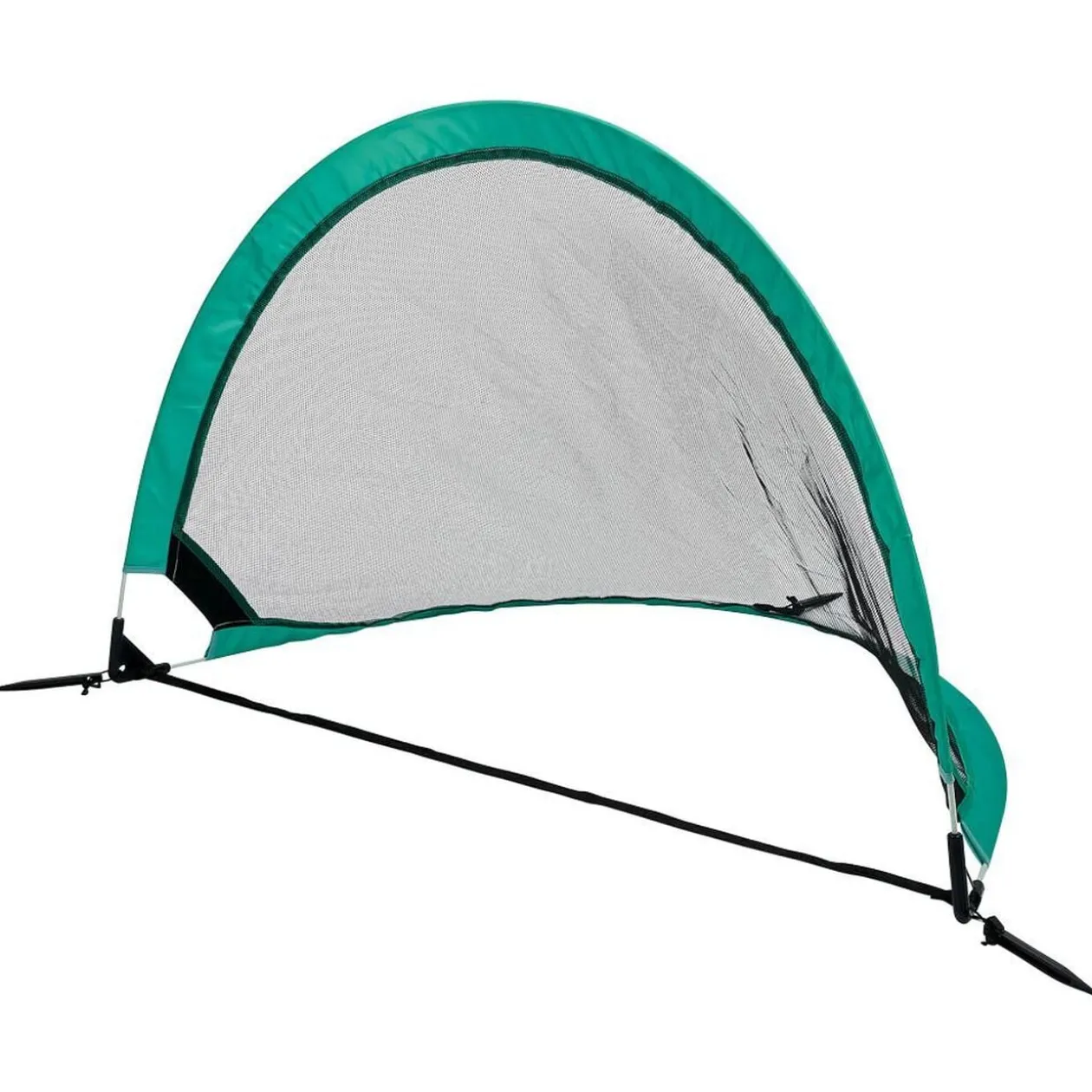Cage de football pliable avec sac de transport 120xH60cm vert