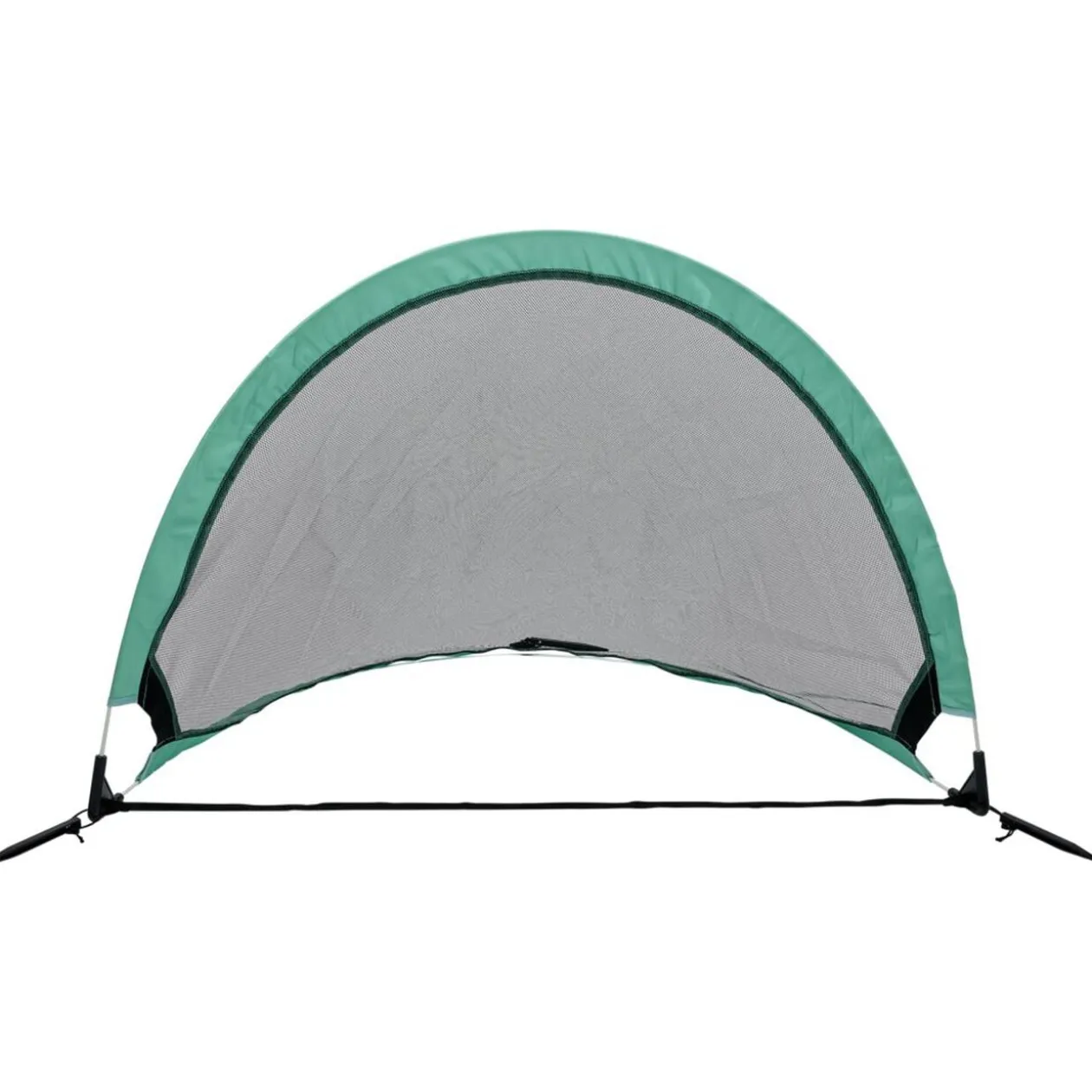 Cage de football pliable avec sac de transport 120xH60cm vert