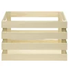 Cagette en bois 38x28xH23cm < Gifi Clearance
