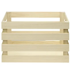 Cagette en bois 38x28xH23cm < Gifi Clearance
