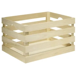 Cagette en bois 43x33xH25cm < Gifi Hot