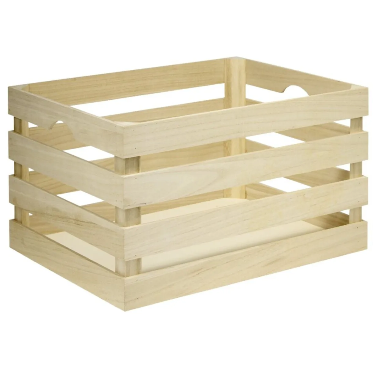 Cagette en bois 43x33xH25cm < Gifi Hot