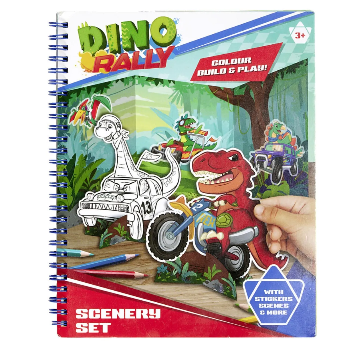 Cahier figurine carton à assembler dinosaure < Gifi Clearance