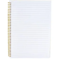 Cahier à spirale avec élastique latéral format A4 184 pages