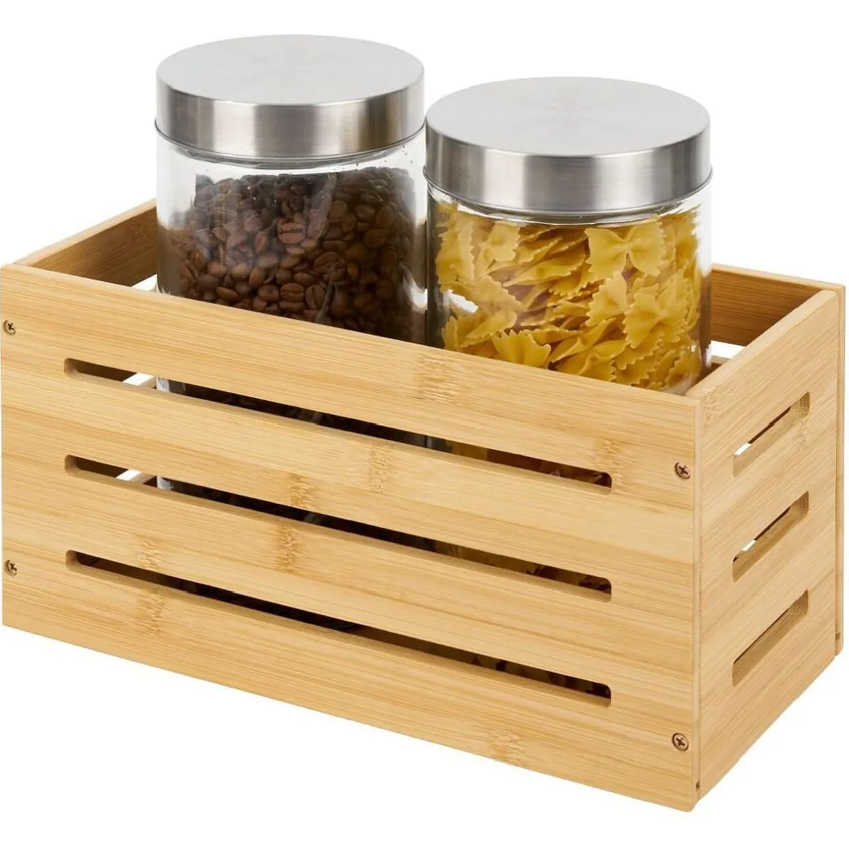 Caisse de rangement bambou pliable 31x15xH15cm < Gifi Online