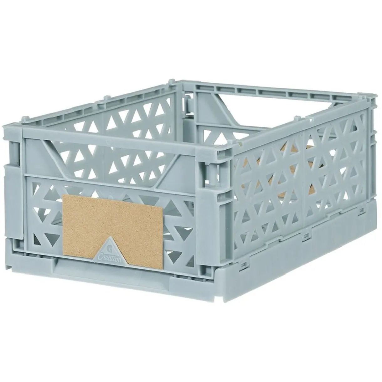 Caisse pliable polypropylène 17x12x7.5cm bleu < Gifi Sale