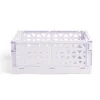Caisse pliable violet pastel 9,1L - 33x23xH14cm < Gifi Outlet