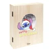Calendrier de l'Avent en bois à remplir Disney Stitch 24x30cm