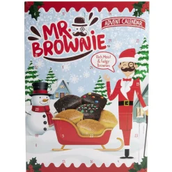 Calendrier de l'avent gâteaux Mr Brownie 24 cases 600gr < Gifi
