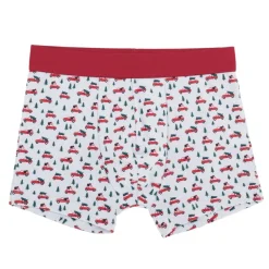Caleçon homme x2 coton boîte cadeau Noël S/M/L/XL (2 modèles) < Gifi Hot