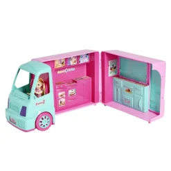 Camion glace avec poupée Amelia 21 pièces