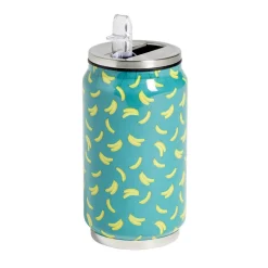 Canette isotherme 260ml inox Ø6,5xH13,5cm - 4 modèles < Gifi Hot