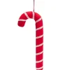 Canne à sucre déco Noël à suspendre rouge H40cm < Gifi Sale