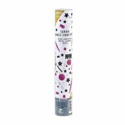 Canon à confettis rose blanc et noir < Gifi Online