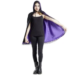 Cape de sorcière déguisement Halloween finition dentelle < Gifi Clearance
