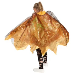 Cape enfant lumineuse orange doré Halloween < Gifi Online