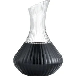 Carafe à décanter 1,5L strie en relief verre transparent
