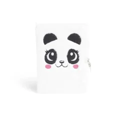 Carnet de note avec couverture en peluche 24x17cm - 5 modèles